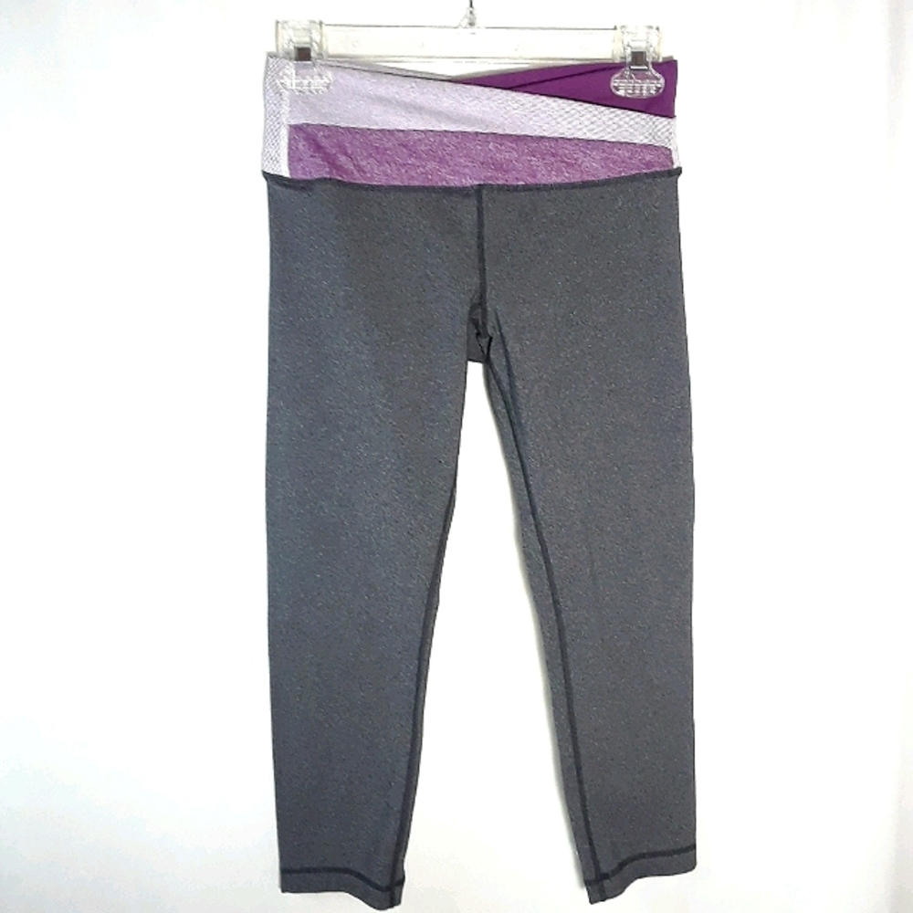 Lululemon Astro Wunder Under crop legging purple